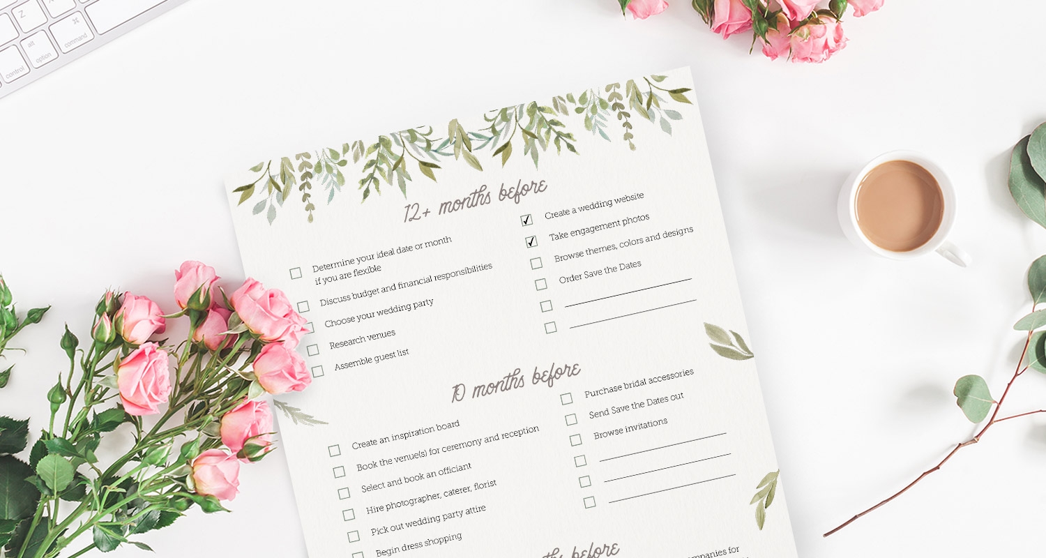 Free Wedding Planner Printable
