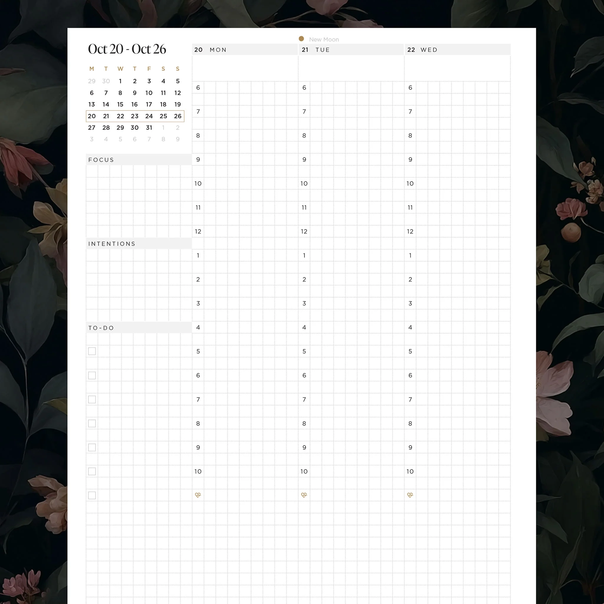2025 Weekly Planner Printable