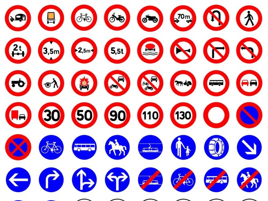 French Road Signs Collection 3D Model 1 3ds max unknown Free3D