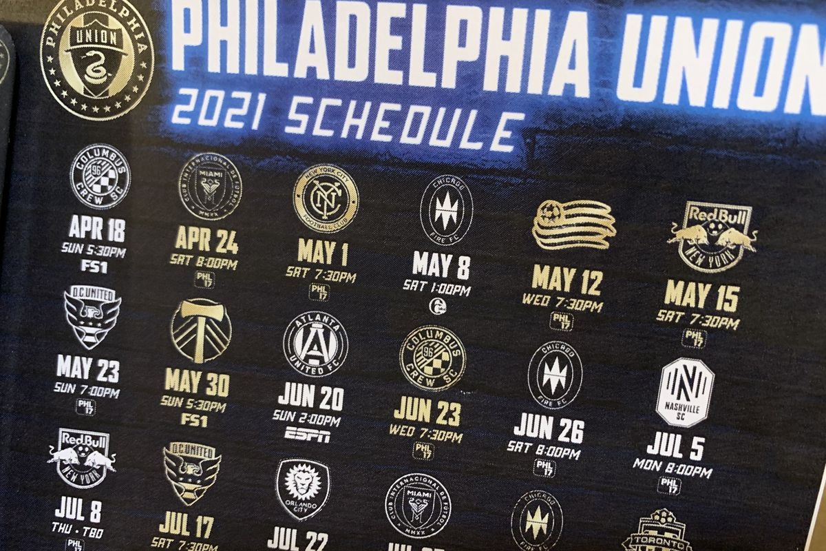 Full 2021 Philadelphia Union Schedule Released Brotherly Game Full 2021 Philadelphia Union Schedule Released Brotherly Game