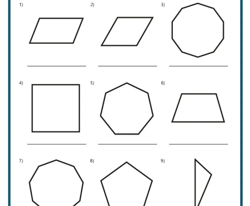 Geometry Worksheets