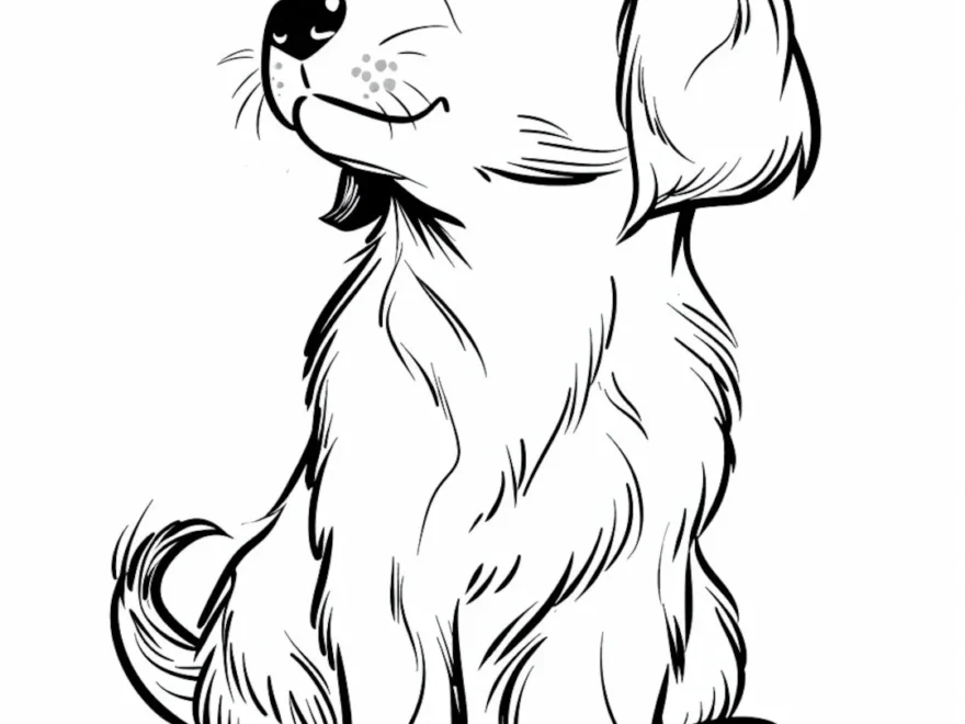 Get Your Puppy Fix Over 200 Printable Puppy Coloring Pages Digital Download Etsy