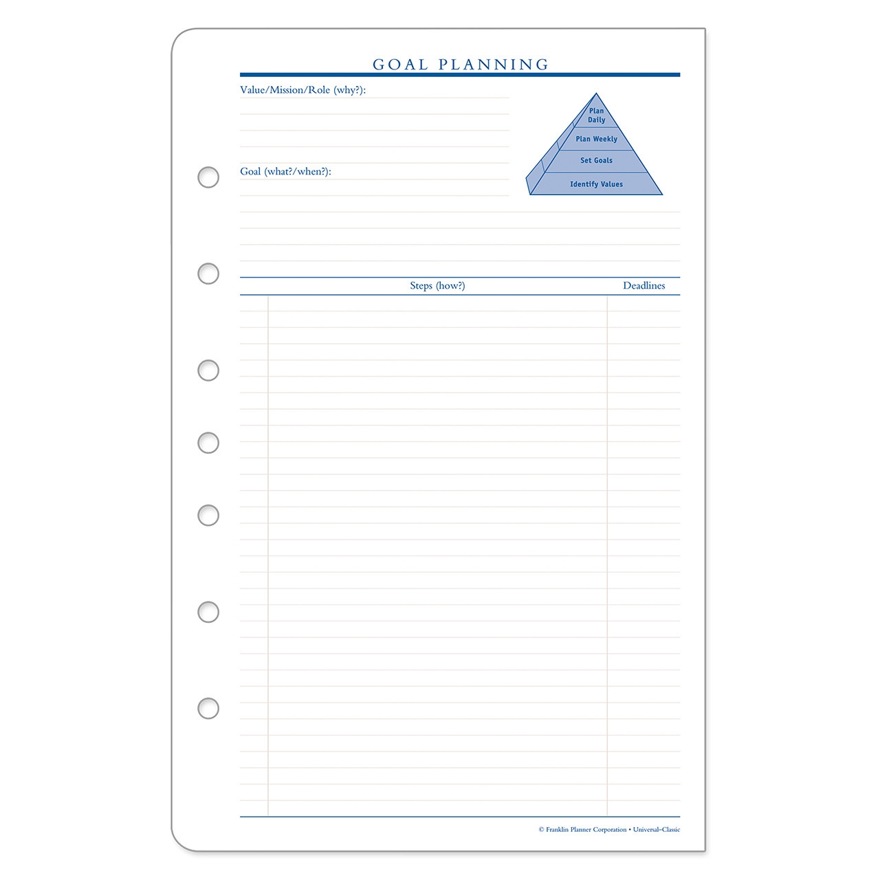 Franklin Cover Planner Printables