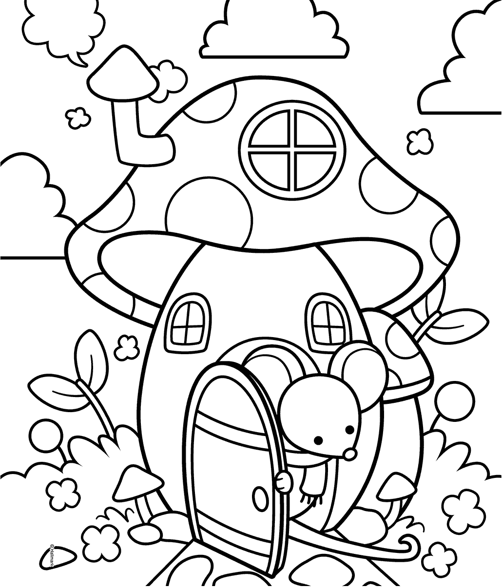 Home Free Coloring Pages