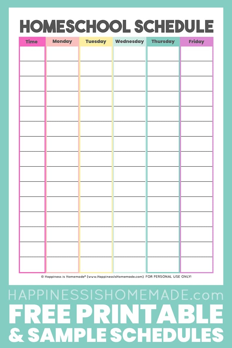 Free Printable Grade Sheets For Homeschoolers