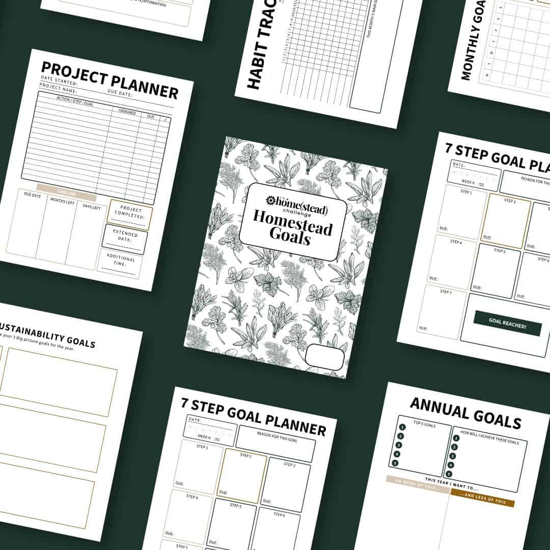 Monthly Homestead Planner Printable