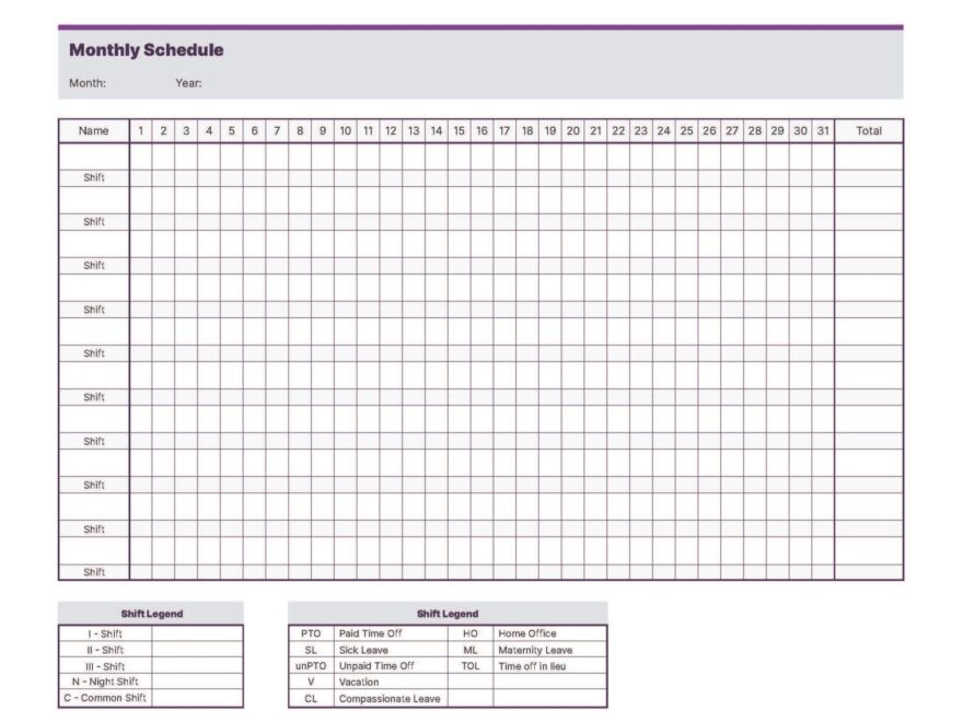 How To Create An Employee Schedule Calendar with Free Template Homebase