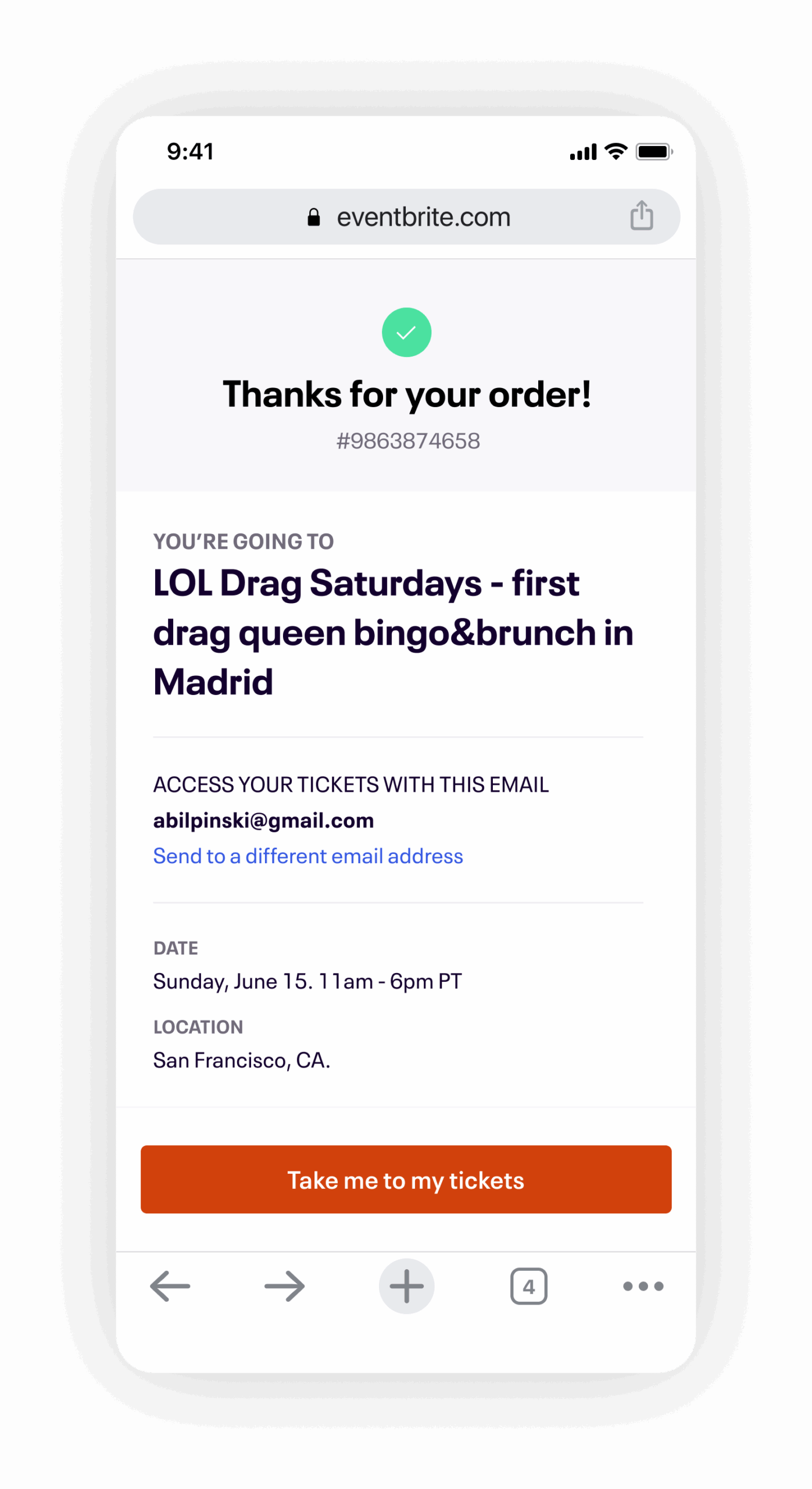 Important Update Eventbrite App Tickets