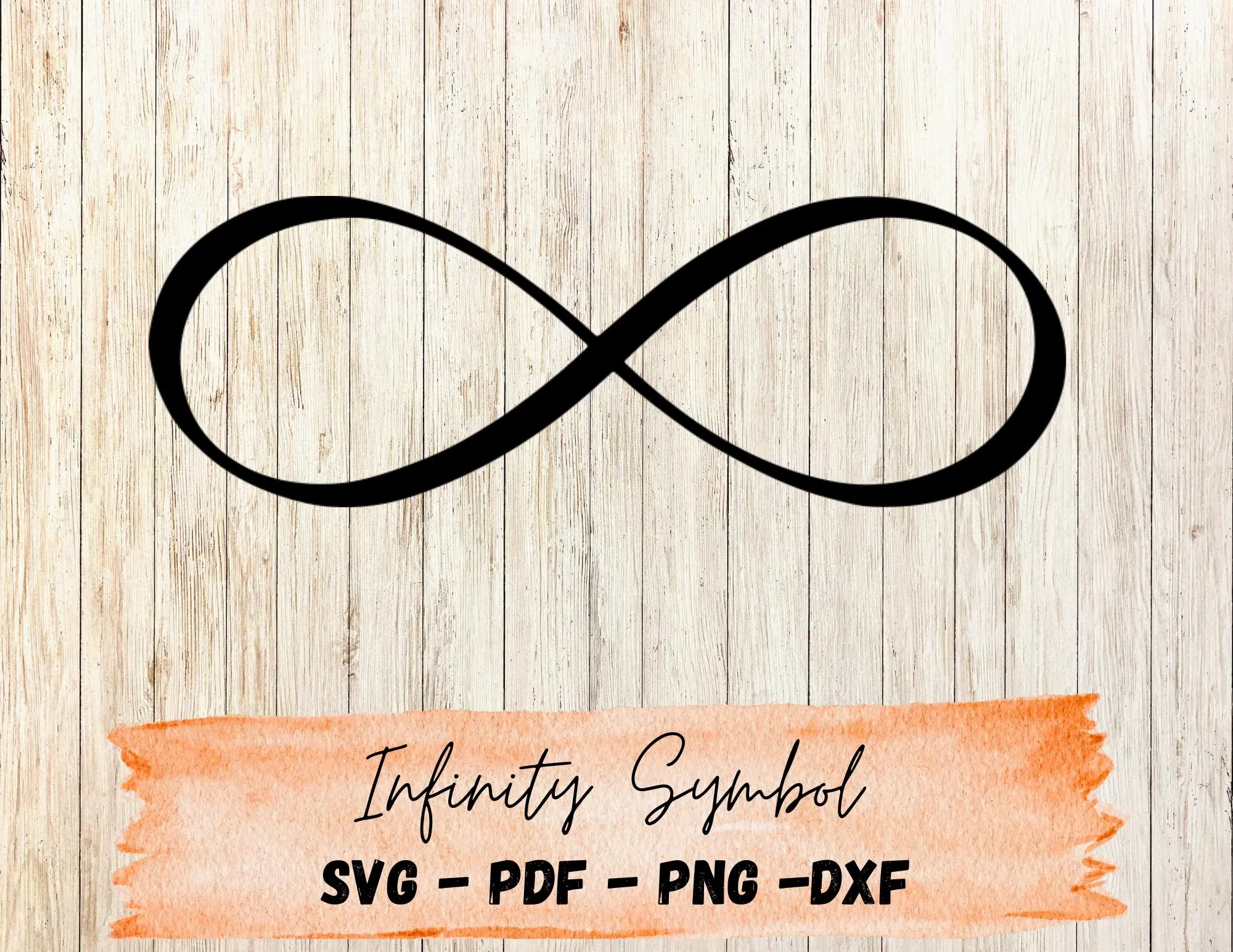Infinity Symbol SVG Minimalist Infinity Loop Infinity Clipart For Cricut Silhouette Eternal Love Cut File Digital Download Etsy