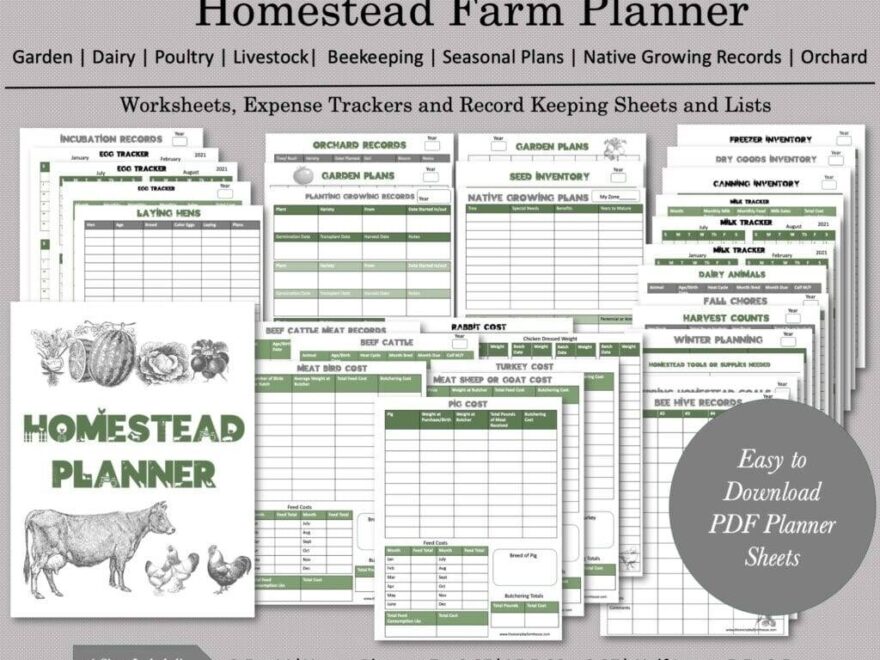 Introducing Our Homestead Farm Planner The Everyday Farmhouse
