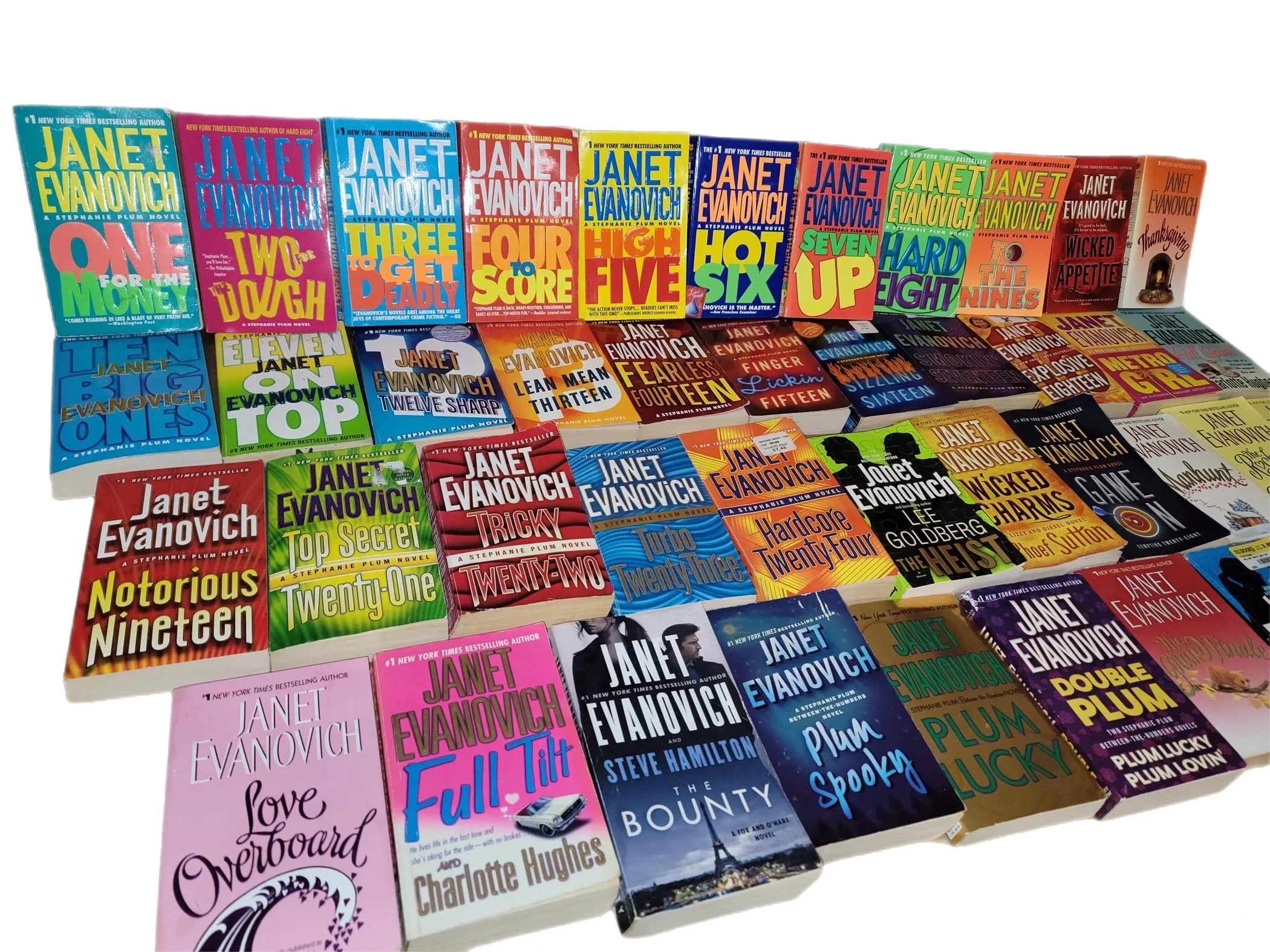 Janet Evanovich Mystery Books Paperback Lot Stephanie Plum Series Etsy