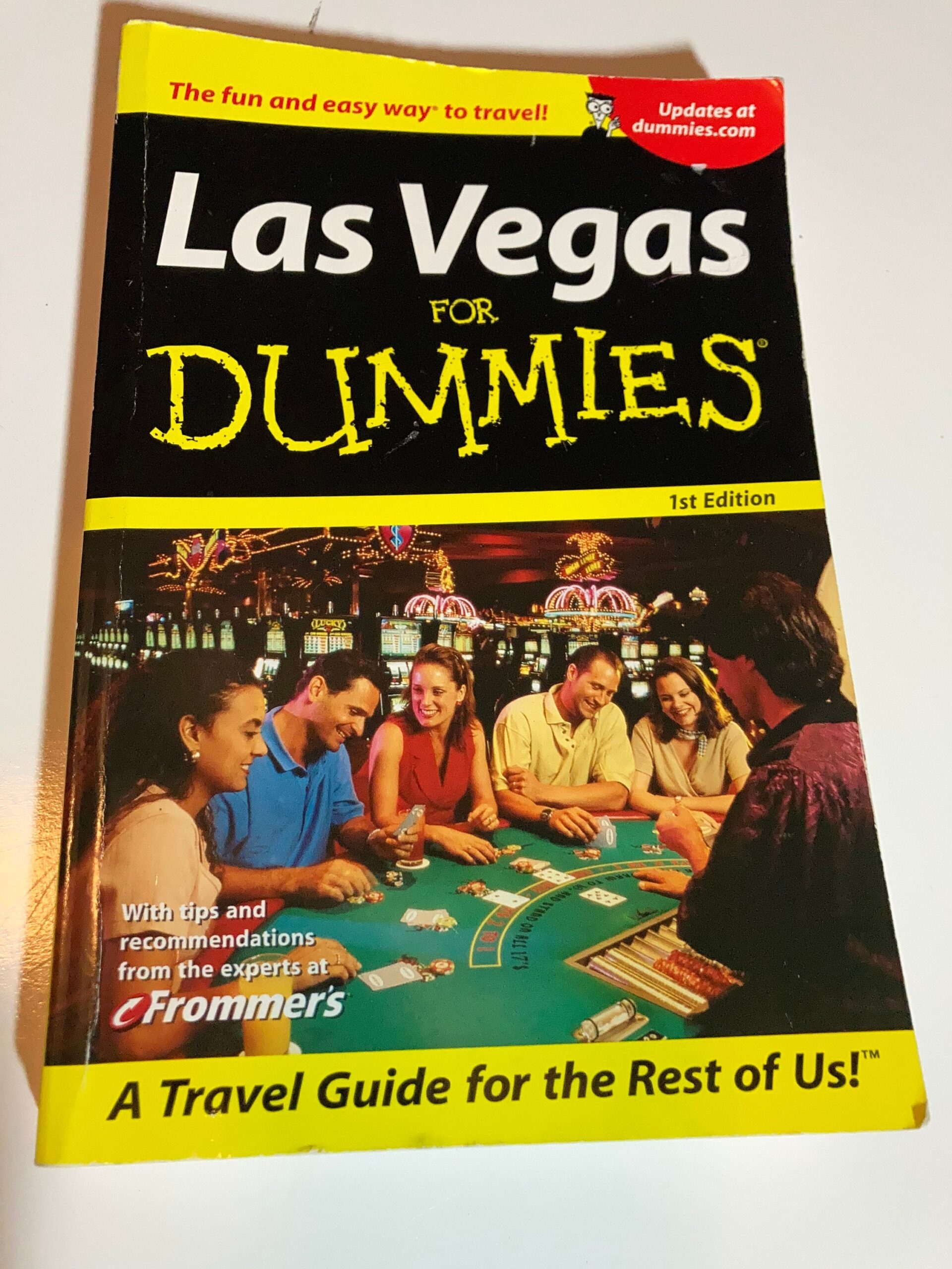 Las Vegas For Dummies Oversized Paperback 2001 Book A Travel Guide To Vegas Information Book Travel Etsy Ireland