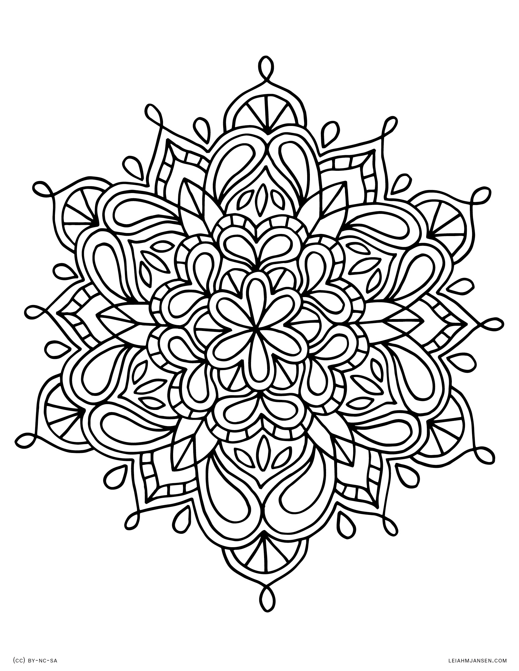 Printable Free Coloring Sheets For Adults