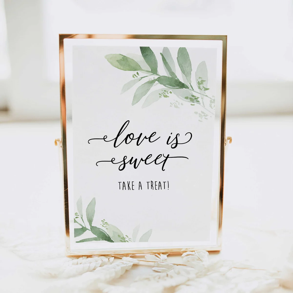 Love Is Sweet Free Printable Sign