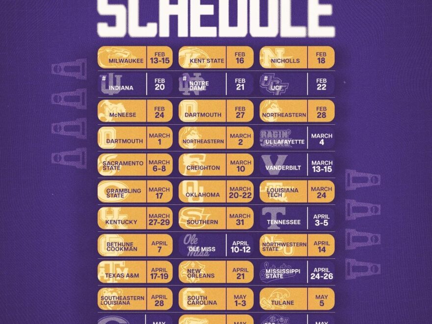 LSU Baseball On X Our 2026 Schedule Is Here ThePowerhouse Https t co L4w5FsKF2O X