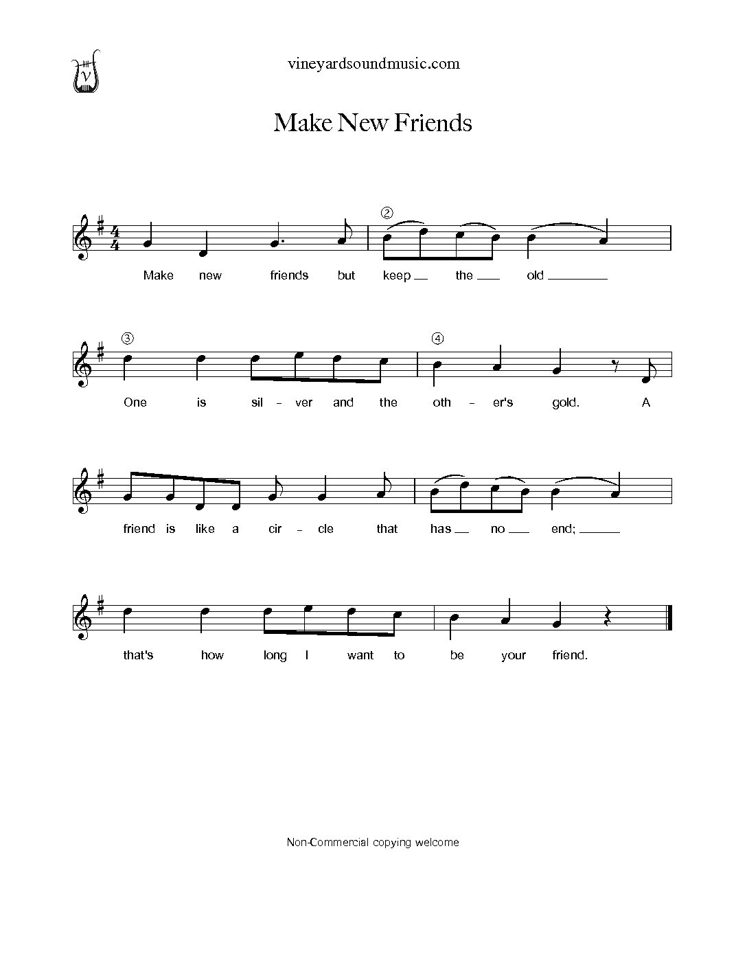 Make New Friends Girl Scout Lyrics Lyrics For Make New Friends Make New Friends Beth s Notes Songs Resources Make New Friends Songs