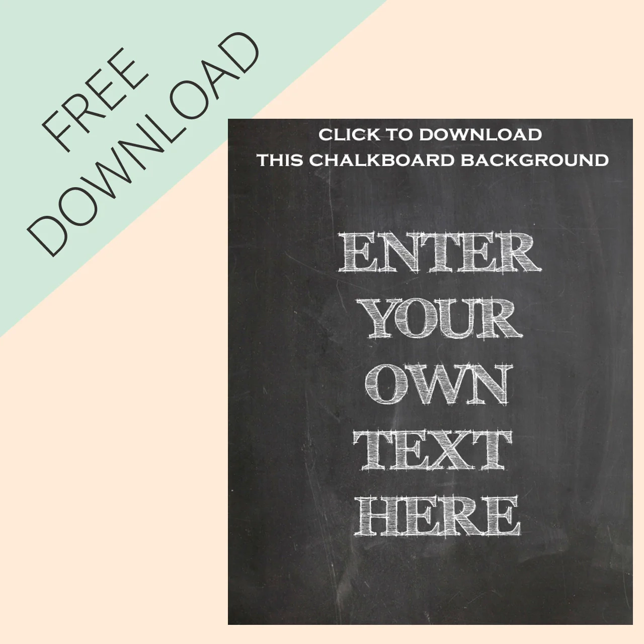 Make A Sign Free Printable