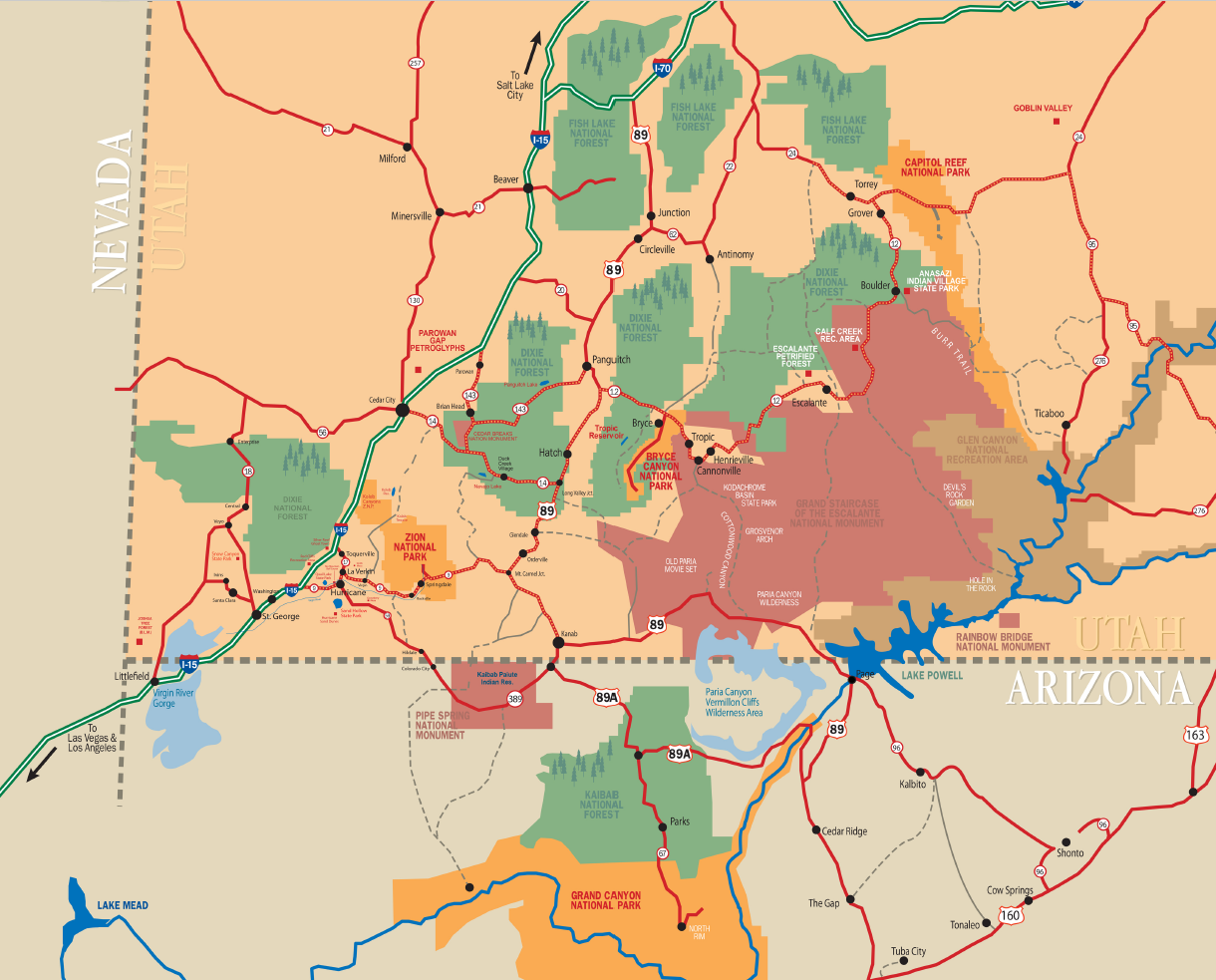Southern Utah Field Guide Printable