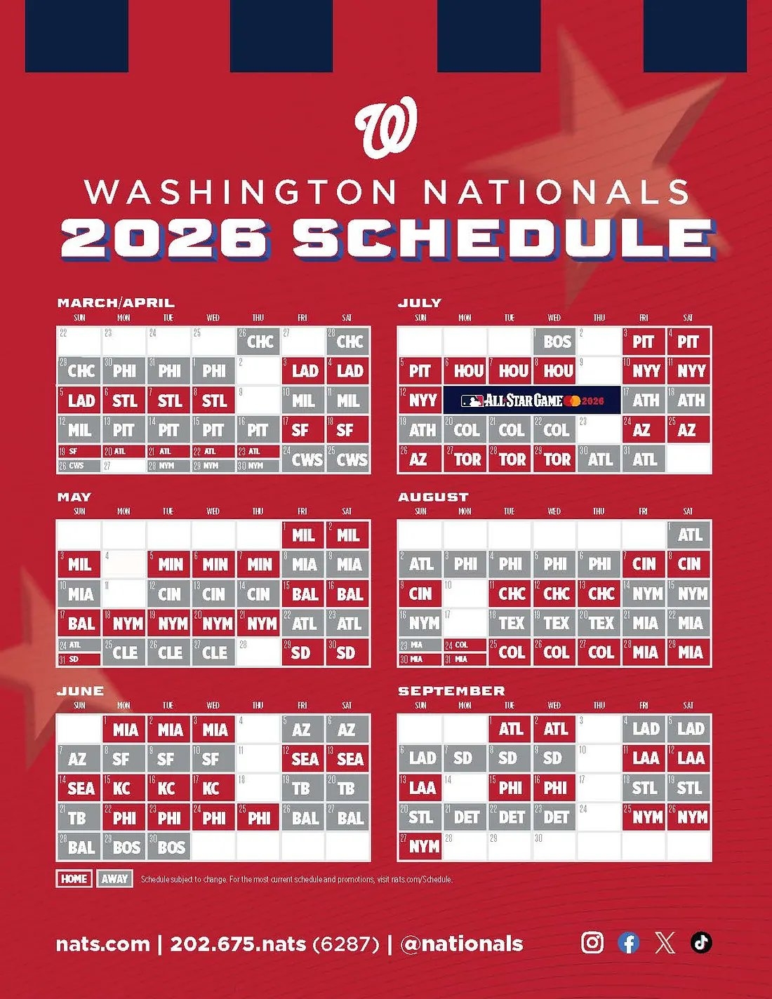 Printable Dodgers Schedule For 2026