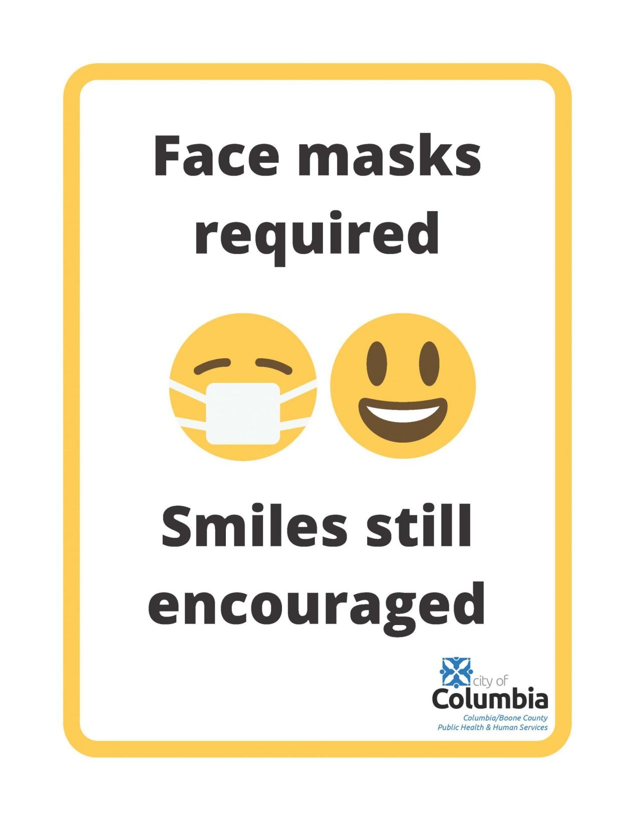 Mask Up Signs For Local Businesses Help Make Customers Aware Of Mask Order News Columbiamissourian