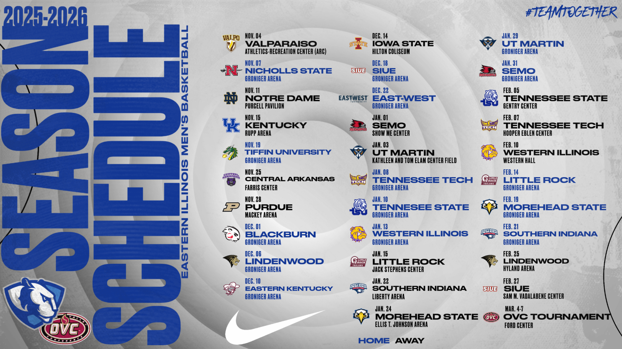 Men s Basketball Set For Tennessee Swing Eastern Illinois University Athletics Men s Basketball Set For Tennessee Swing Eastern Illinois University Athletics