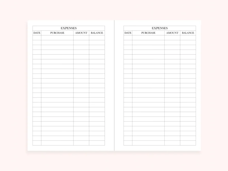 Mini Happy Planner Instant Download Planner Printable Inserts E Gabriela Elena Designs