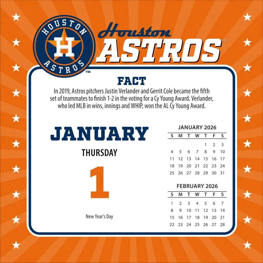 Printable Houston Astros 2026 Schedule