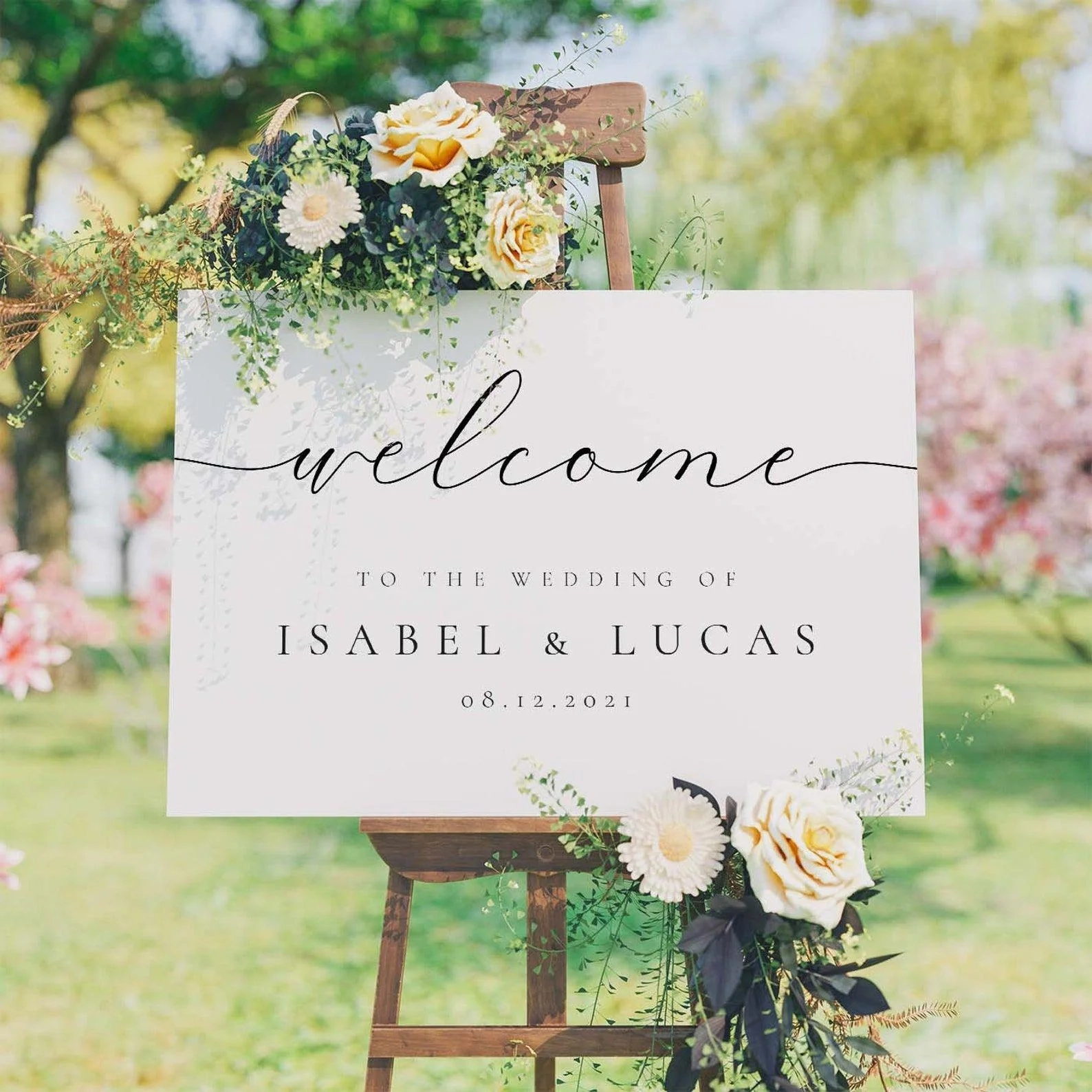 Printable Welcome Sign Wedding