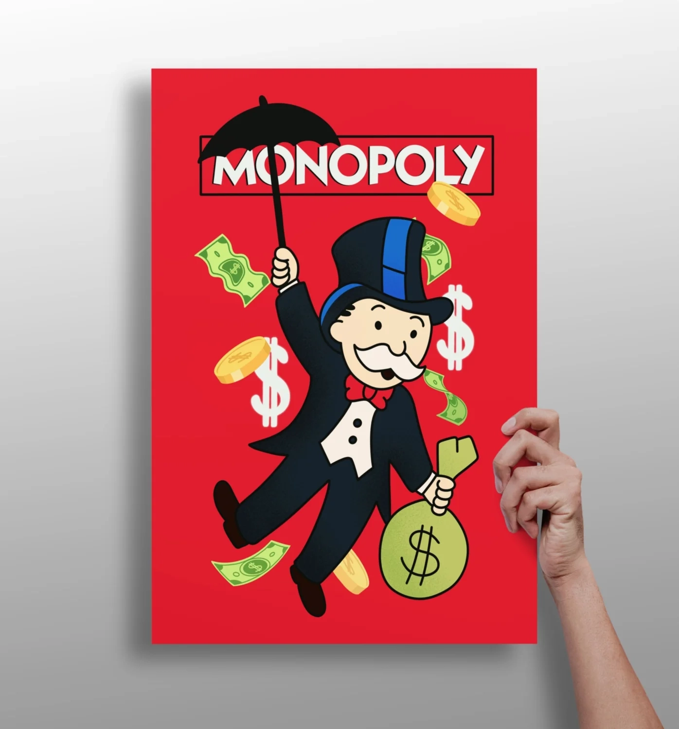 Monopoly Aluminum Print Insigne Art Design