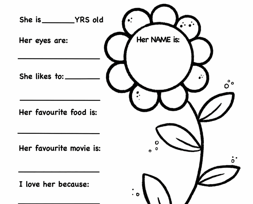 Mother s Day Printables All About Kids