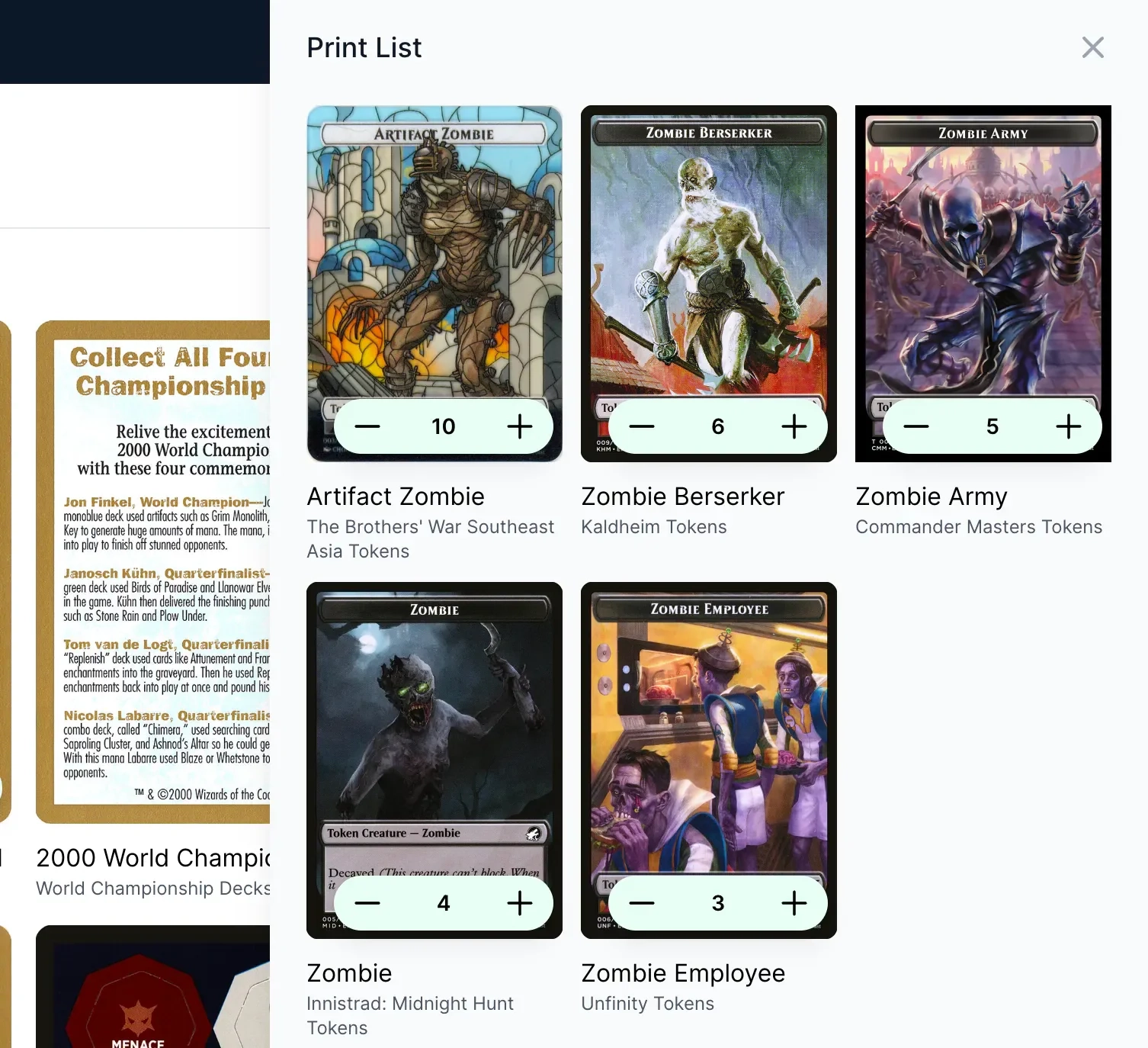 MTG Proxies Website That Allows You To Generate A PDF Of Magic The Gathering Proxies You Can Print Out And Use In Your Decks R magicproxies