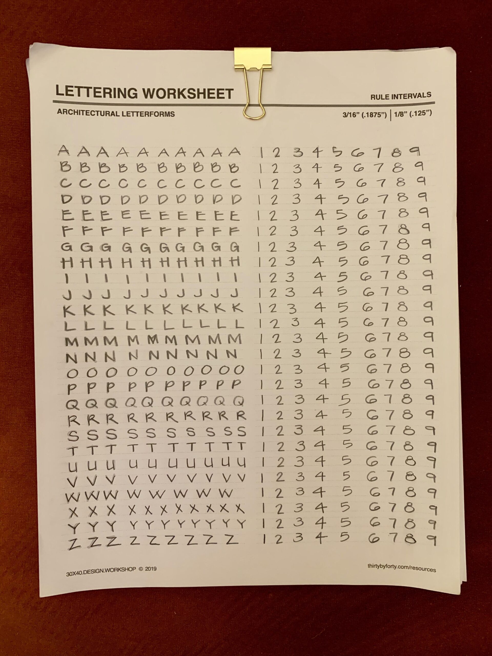 My First Time With An Architectural Lettering Sheet So Much Fun Lots Of Practice Ahead R PenmanshipPorn