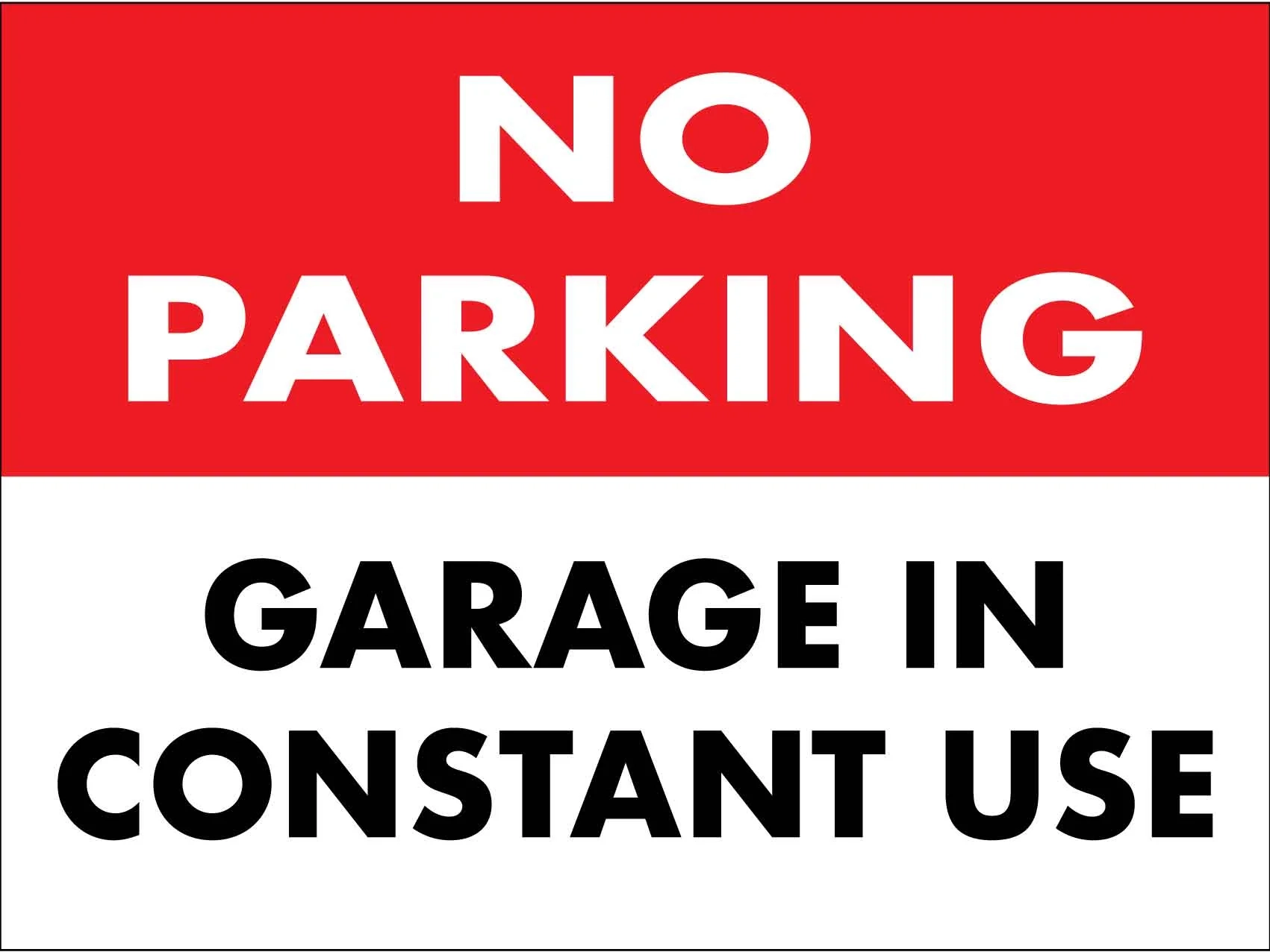 Parking Garage Sign Free Printable
