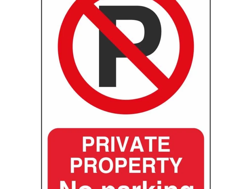 No Parking Signs Printable Printable Party Favors
