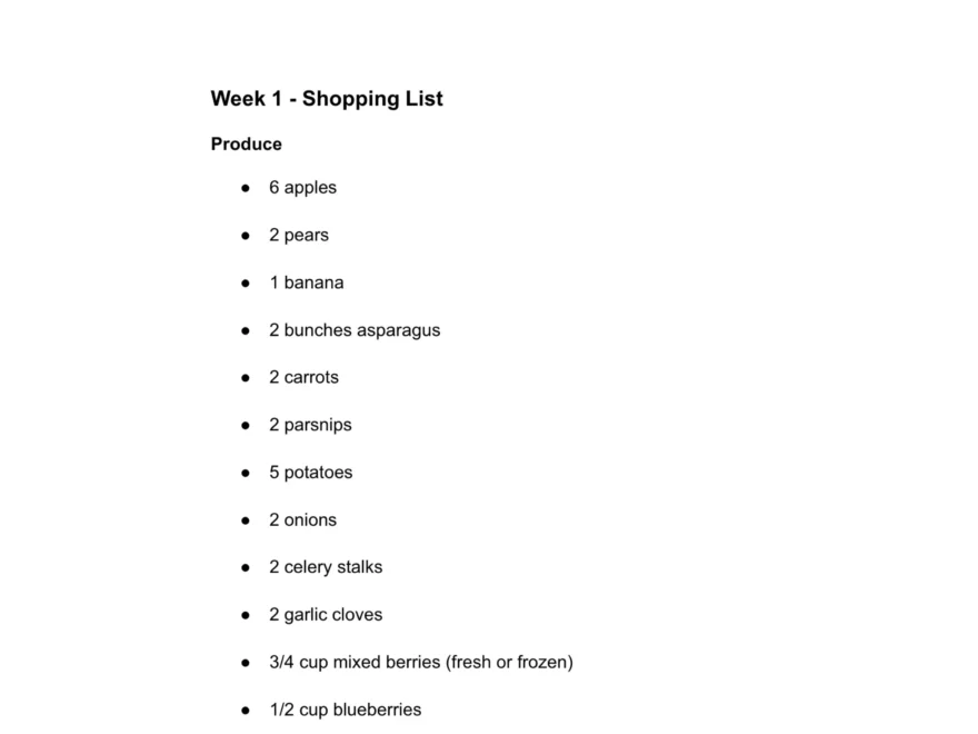 Nordic Diet Meal Plan 4 week Scandinavian Recipes PDF Download Etsy
