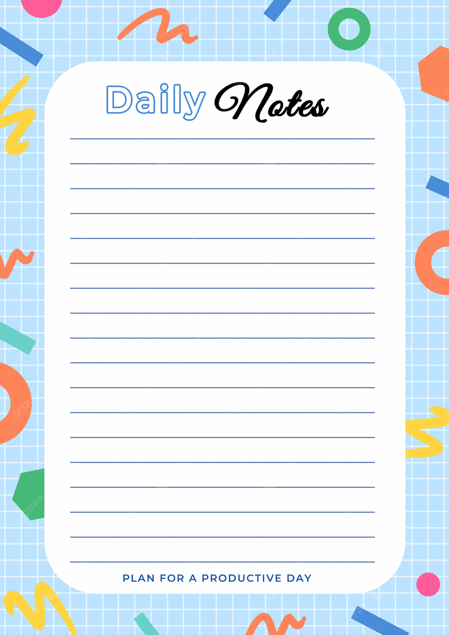 Printable Cute Plaid To Do List