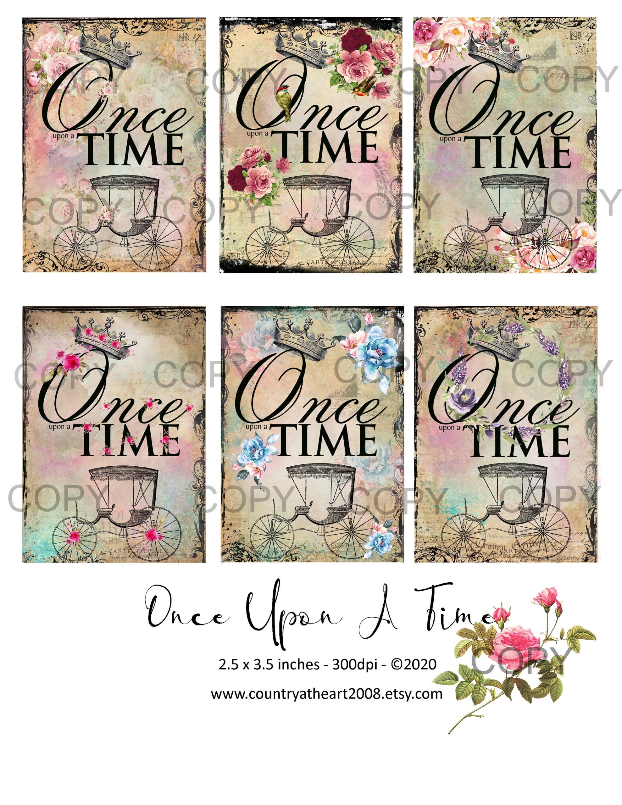 Once Upon A Time Printable Sign