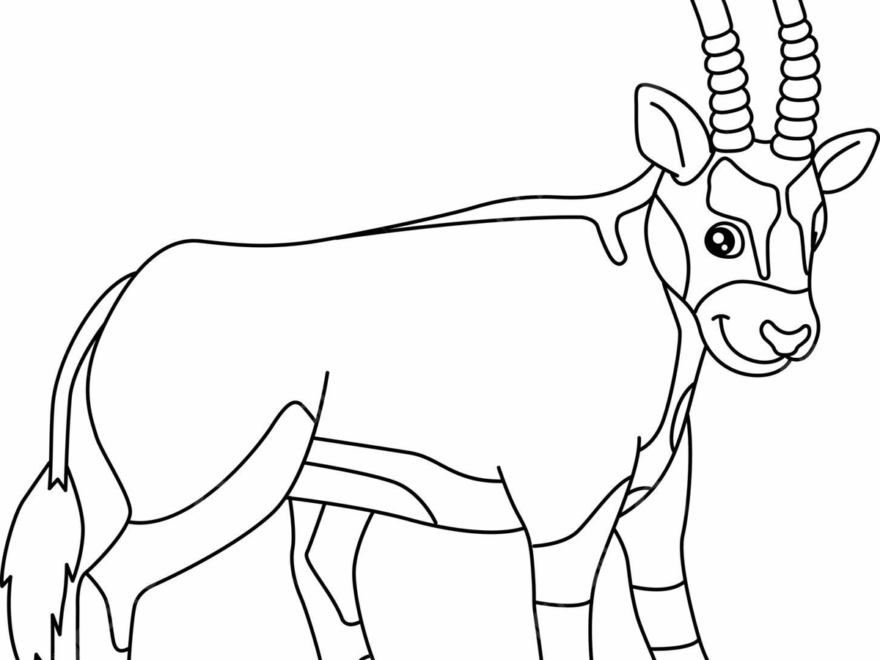 Oryx Coloring Page Isolated For Kids Drawn Colouring Book Moose Vector Book Drawing Moose Drawing Ring Drawing Illustration Background And Wallpaper For Free Download Pngtree