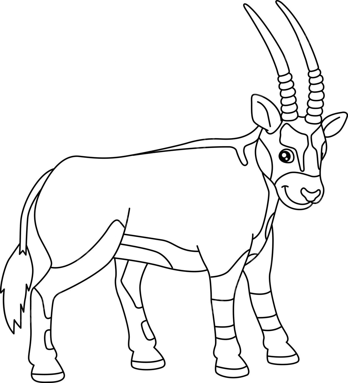 Oryx Coloring Page Isolated For Kids Drawn Colouring Book Moose Vector Book Drawing Moose Drawing Ring Drawing Illustration Background And Wallpaper For Free Download Pngtree