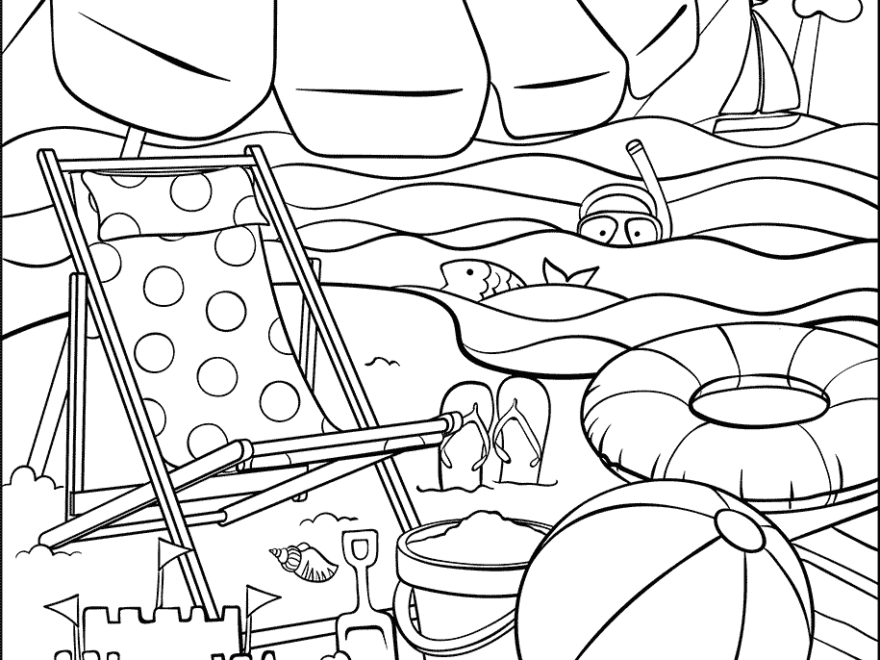 Outdoor Free Coloring Pages