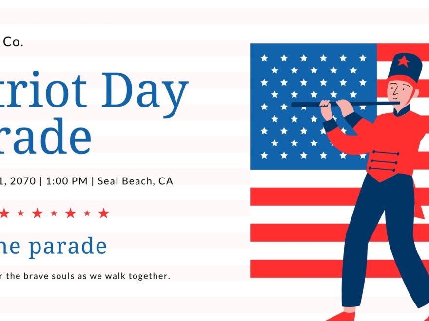 Patriot Day Parade Banner In Illustrator Word Pages PSD Publisher Google Docs Download Template