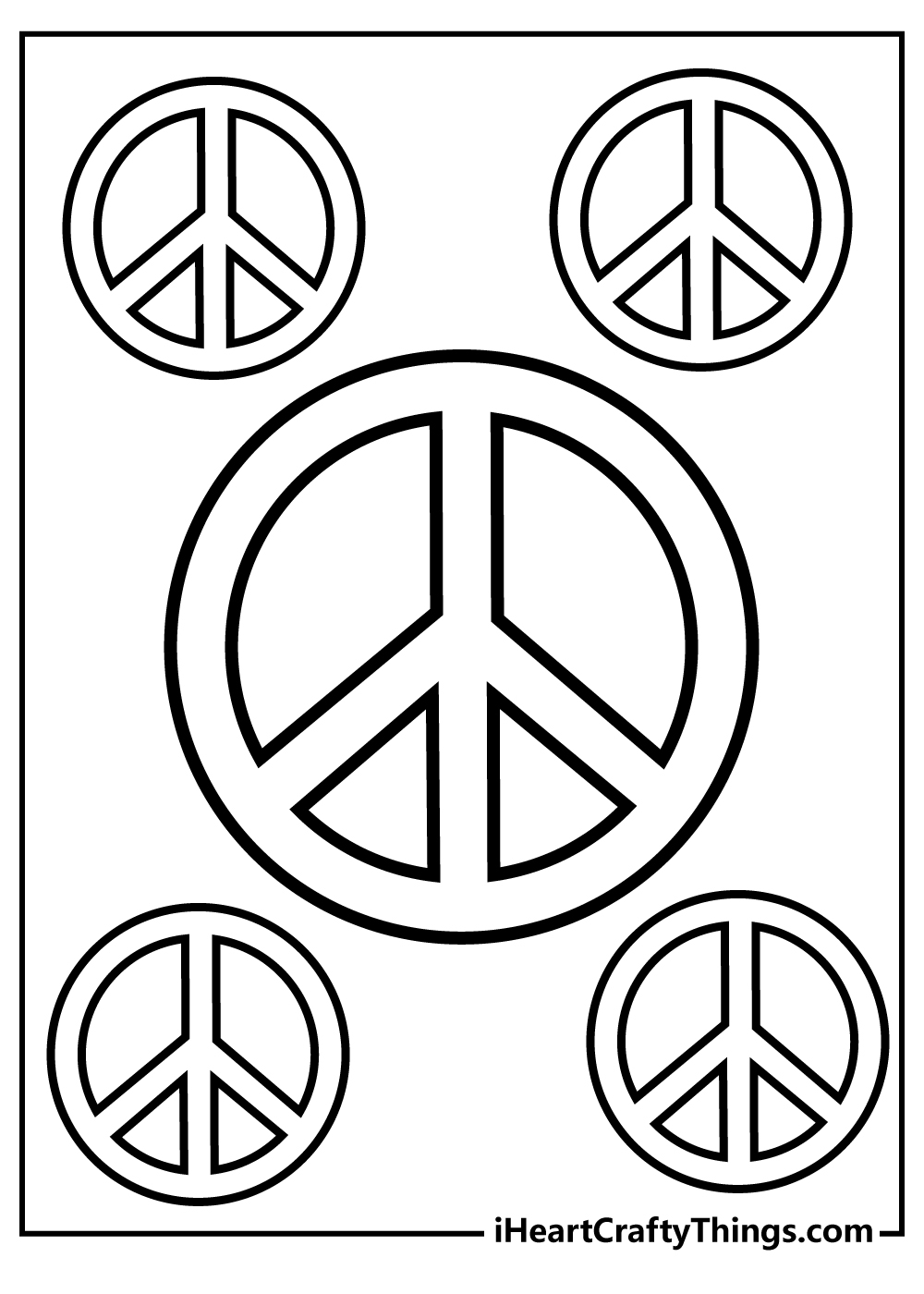 Peace Coloring Pages 100 Free Printables Peace Coloring Pages 100 Free Printables