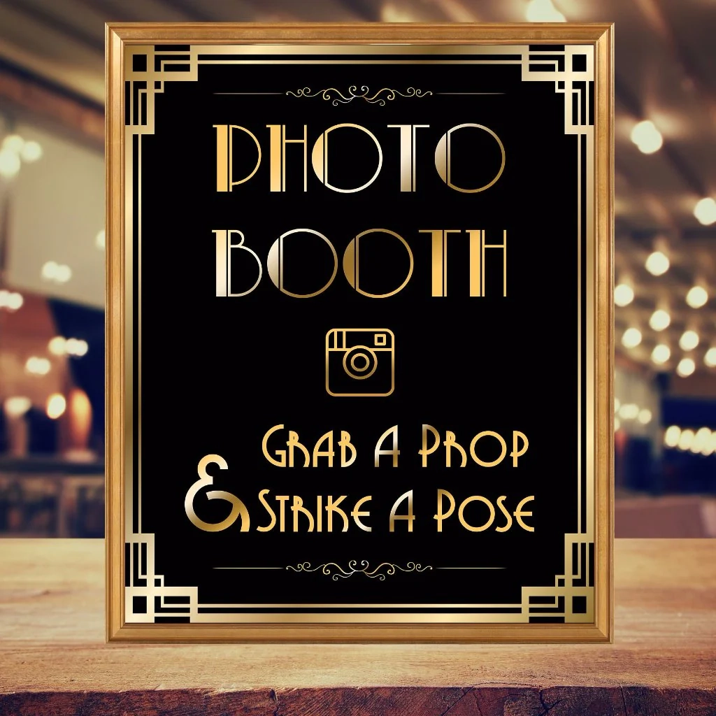 Photo Booth Printable Signs