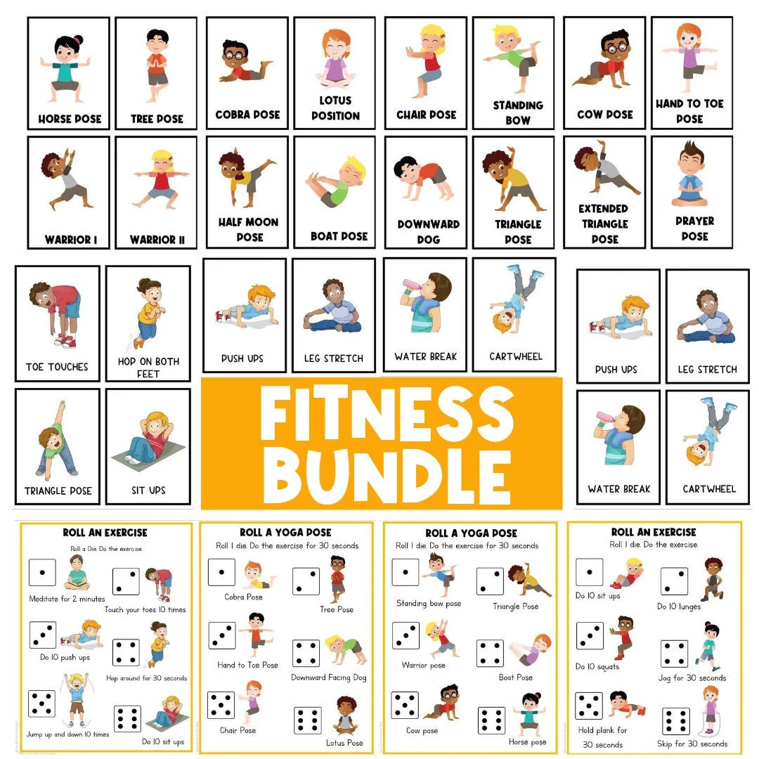 Exercise Chart Printable For Kids