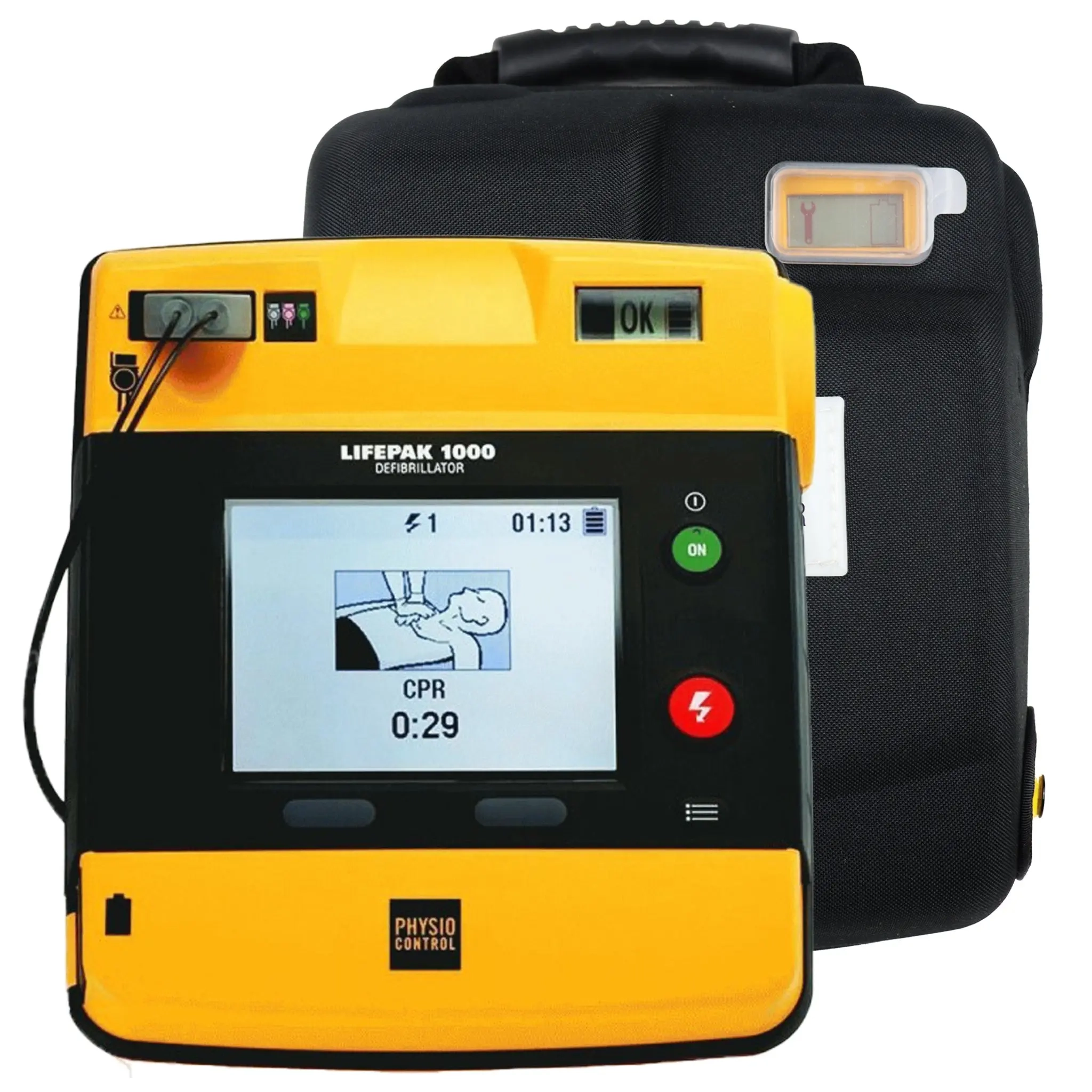 Physio Control LIFEPAK 1000 AED Graphical Display AED Market First Aid Market