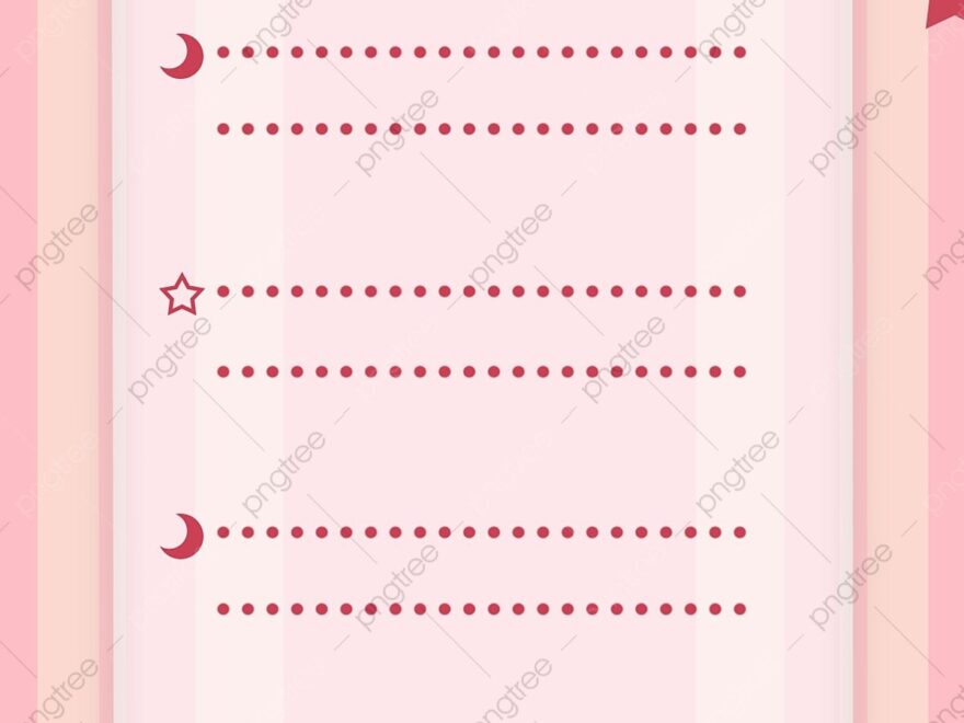 Pink Star And Moon Planner To Do List Cartoon Cute Template Download On Pngtree