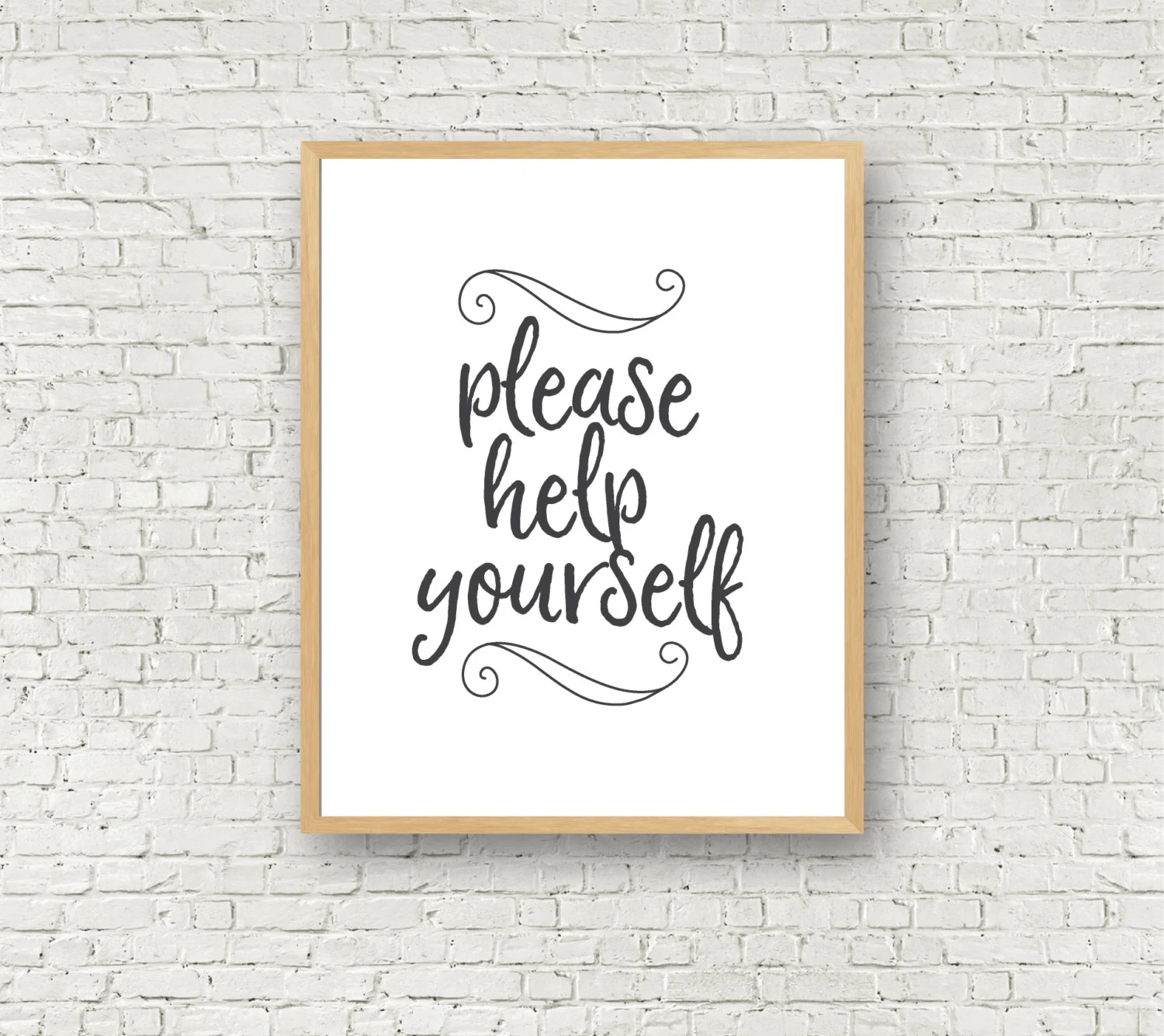 Please Help Yourself Wedding Party Gathering Event Printable Sign 5x7 And 8x10 Open Bar Refreshments Sign Digital Sign Etsy