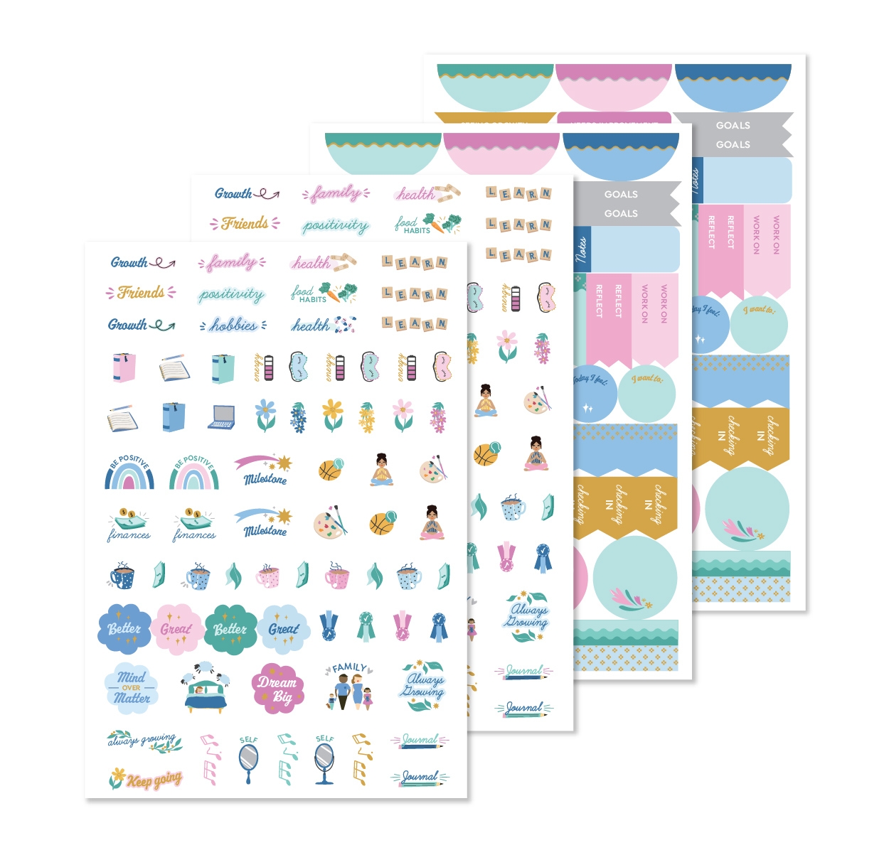 Plum Paper Planner Stickers Printable