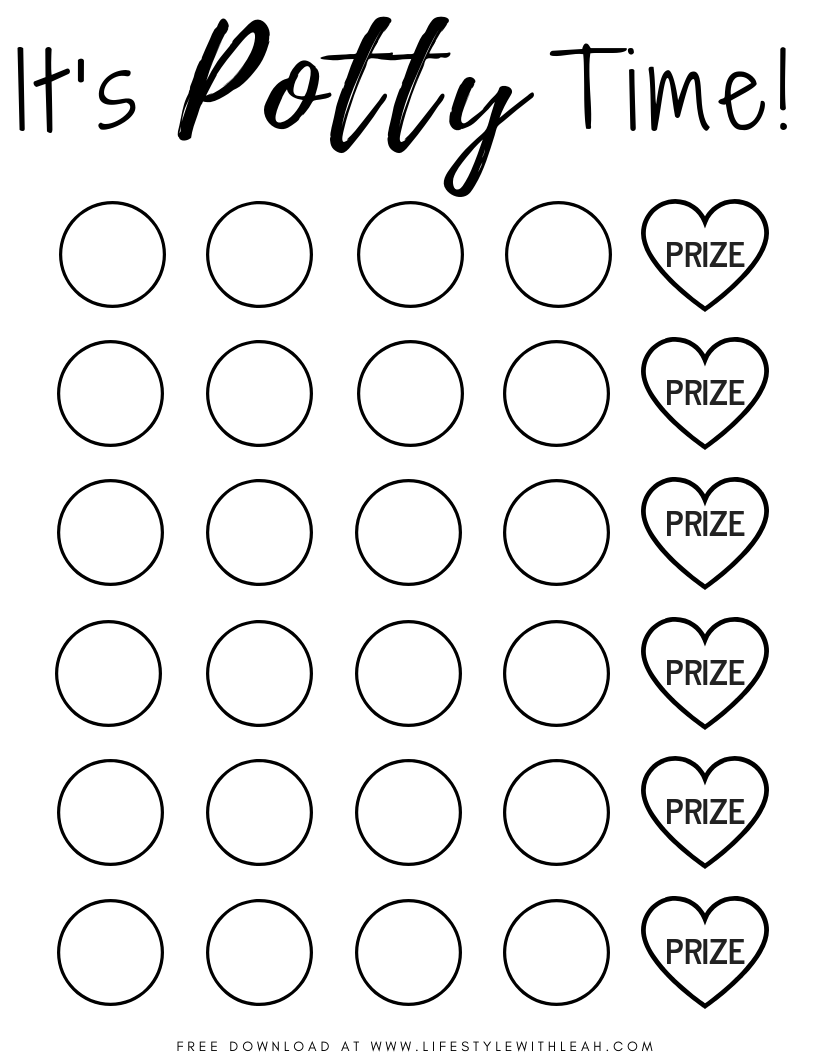 Printable Potty Chart Free