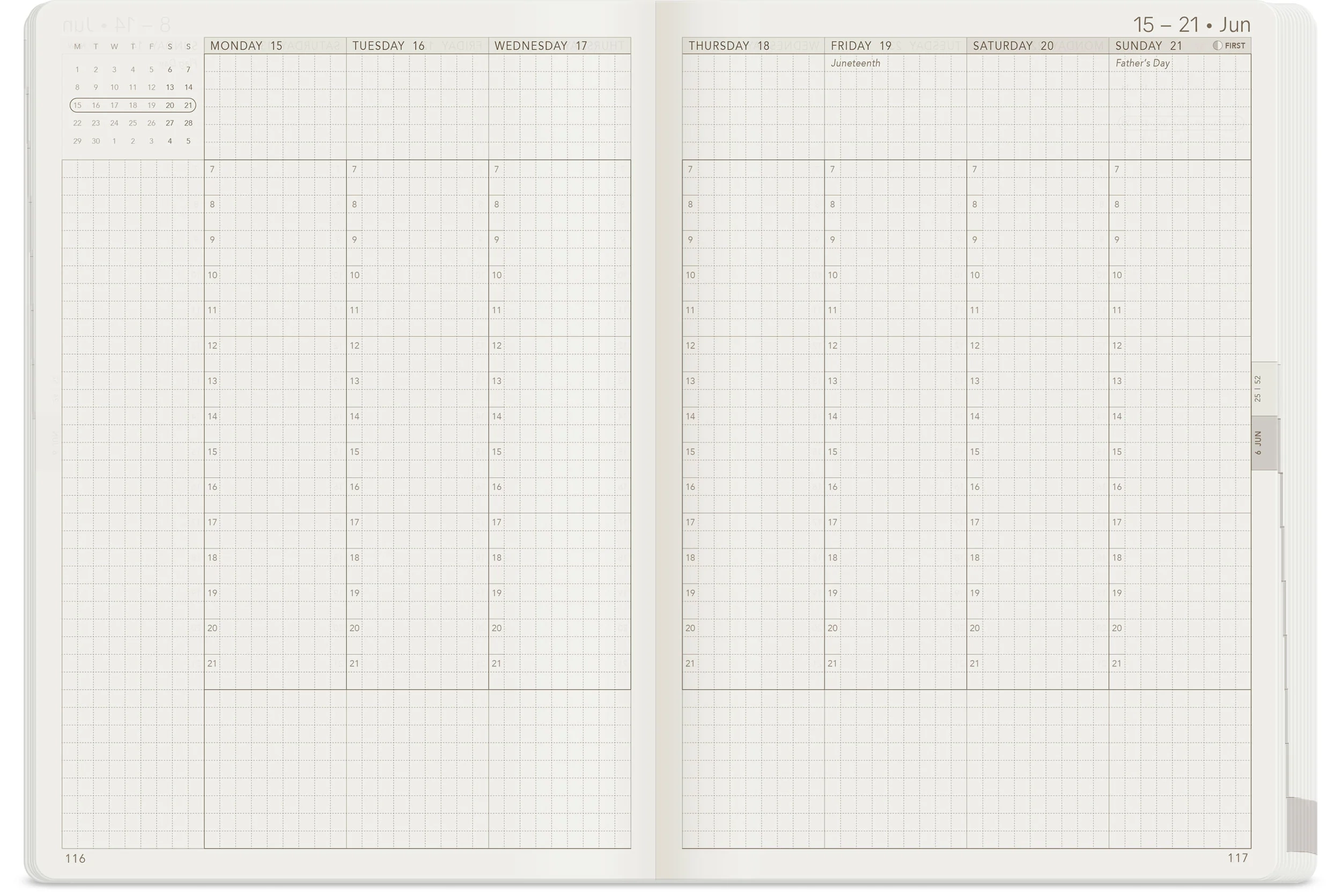 PRE ORDER 2026 A5 Weekly Planner All in One Unstacked Weekends Wonderland222